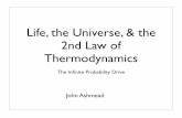 Life, the Universe, & the 2nd Law of Thermodynamics