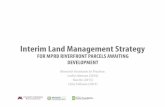 RiverFirst Interim Land Management Strategy