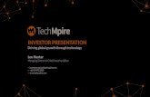 Tech Mpire (TMP) Business Overview - August 2017