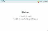 L14: Access Rights and Triggers