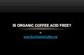Is Organic Coffee Acid Free?