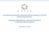 GRESB Greenbuild 2017 PACE Financing