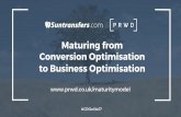 From Conversion Optimisation to Business Optimisation - Suntransfers Client Case Study