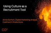 Using Culture as a Recruitment Tool, Annie Earhart, CO2 2017
