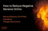 How do Reduce Negative Reviews Online, Bernard Buttone, CO2 2017