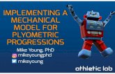 Implementing A Mechanical Model for Plyometric Progressions