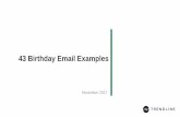 43 Birthday Email Examples From Trendline Interactive