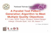 Paper-review: A Parallel Test Pattern Generation Algorithm to Meet Multiple Quality Objectives