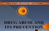 Drug abuse and its prevention