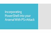 Incorporating PowerShell into your Arsenal with PS>Attack
