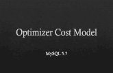 Optimizer Cost Model MySQL 5.7
