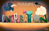 HoloLens inspiration session