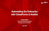 Automating the Enterprise with CloudForms & Ansible