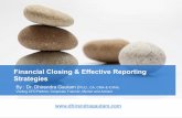 Faster financial closing & Effective Management reporting strategies