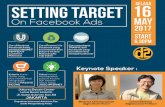 Tiket seminar setting target on facebook ads