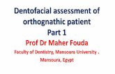 Dentofacial assessment of orthognathic patient Part 1