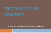 Tire forces and moments