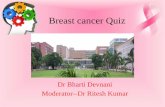 Breast cancer quiz (For Radiation Oncology residents)