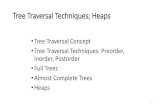 Tree traversal techniques