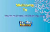 Max Viral Marketing for busy Marketing expert
