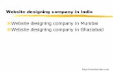 Website dsigning company in india