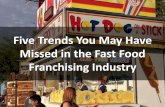 Five Trends You May Have Missed in the Fast Food Franchising Industry