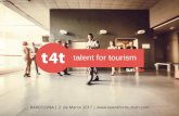 Descubre t4t - Talent For Tourism 2017, by Turijobs.