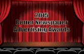 2015 SDNA Better Newspapers Contest Advertising Winners