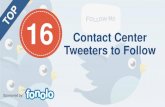 Top 16 Contact Center Tweeters to Follow