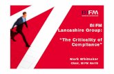 BIFM Lancashire Group: The Criticality of Compliance