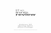 The Innis Review Volume VI