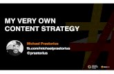 #MTM15 My Very Own Content Strategy