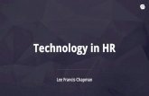 Technology in HR - Human Resources Management Software
