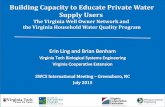 Building Capacity to Educate Private Water Supply Users - ling