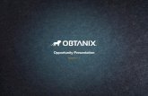 Obtanix Opportunity presentation-version-1.1