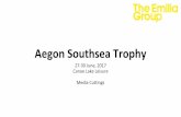 Aegon Southsea Trophy 2017 Media Coverage