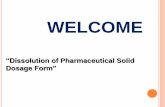 Dissolution of Solid dosages form