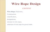 Wire rope design