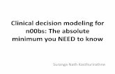 Decision Modelling for n00bs