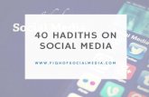 40 hadiths on social media|| Australian Islamic Library