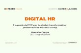 L'agenda dell'HR per la digital transformation: presentazione della survey