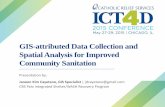 ICT4D 2015 - GIS-attributed Data Collection and Spatial Analysis for Improved Community Sanitation - Janeen Cayetano