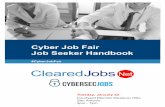 Cyber Job Fair Job Seeker Handbook Jan 23, 2018, San Antonio