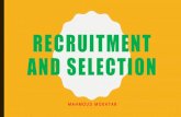 Recruitment and selection - Mahmoud Mokhtar