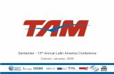 T A M  Santander  Conferencia 20090116 Eng