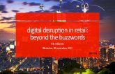 Digital disruption in retail: beyond the buzzwords