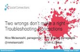Soccnx11 Two wrongs don't make a right - Troubleshooting Connections