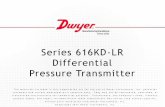 Series 616KD-LR Differential Pressure Transmitter - Low Ranges