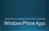 MVVM com Prism em Windows Phone