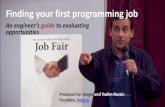 Finding Your First Programming Job